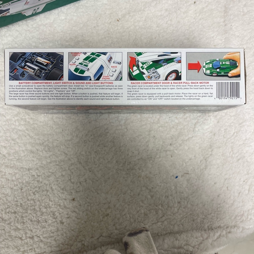 2009 Hess Toy Truck Race Car and Racer with Lights & Sound New In Box - Picture 2 of 5